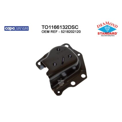 Bumper Bracket Rear Left CAPA for Toyota Corolla Sedan 2020–2024