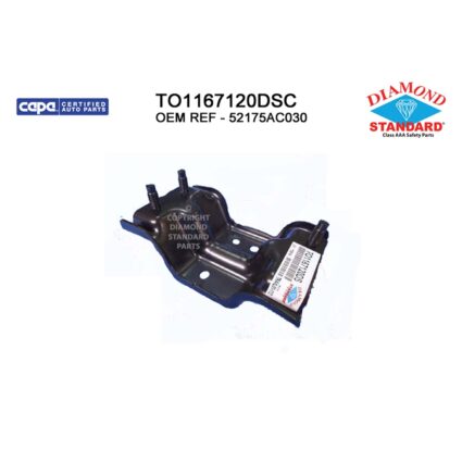 Bumper Bracket Rear Right CAPA for Toyota Avalon 2005–2012