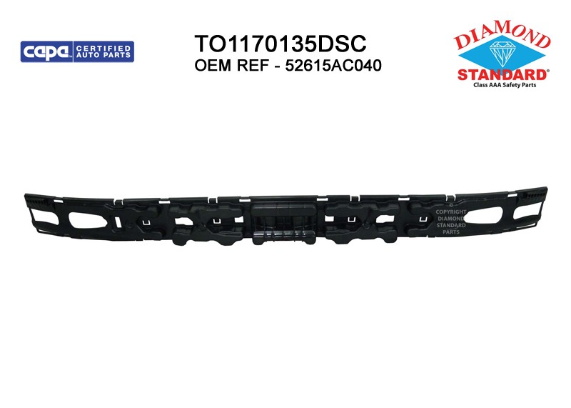 Bumper Impact Absorber Rear CAPA for Toyota Avalon 2005–2010