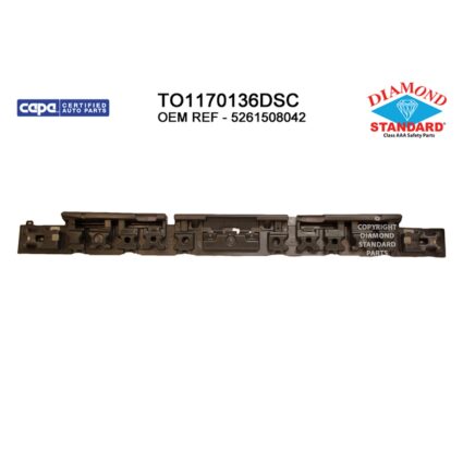 Bumper Impact Absorber Rear CAPA for Toyota Sienna SE 2011–2020