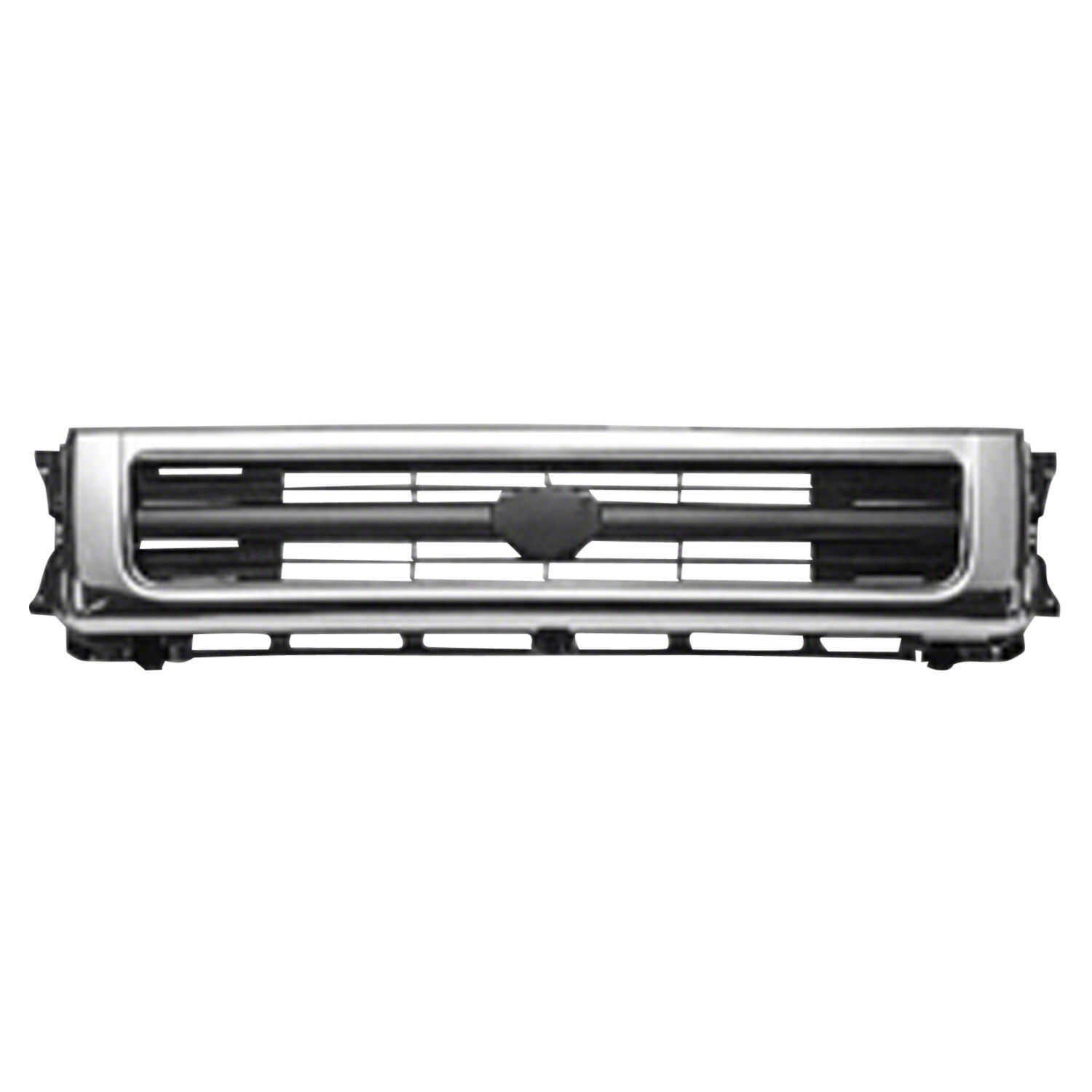 Grille Assembly Silver for Toyota Pickup SR5 1992–1995