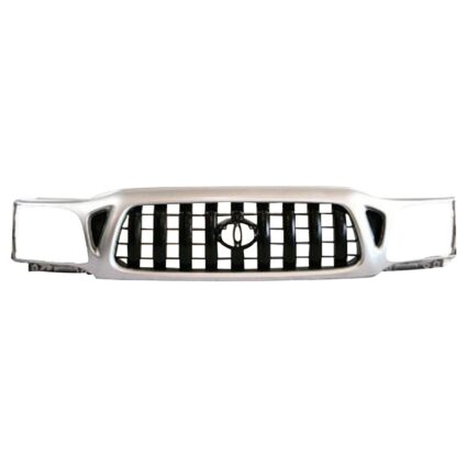 Grille Assembly Argent & Gray for Toyota Tacoma Base DLX Pre Runner 2001–2004