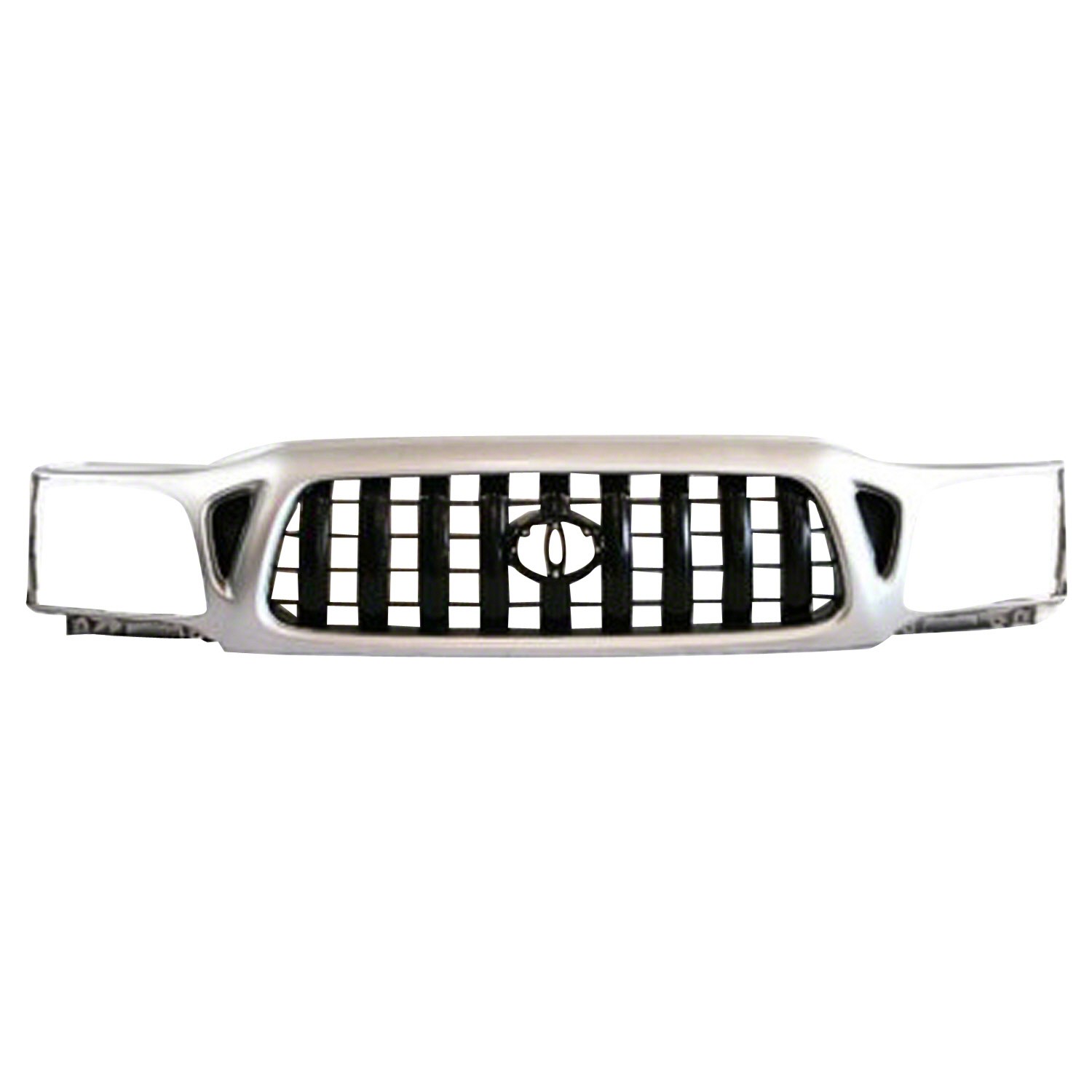 Grille Assembly Argent & Gray for Toyota Tacoma Base DLX Pre Runner 2001–2004
