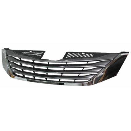 Grille Assembly w/o Premium Pkg 8 Passenger w/o Radar Cruise Control CAPA for Toyota Sienna Base XLE L 2011–2014