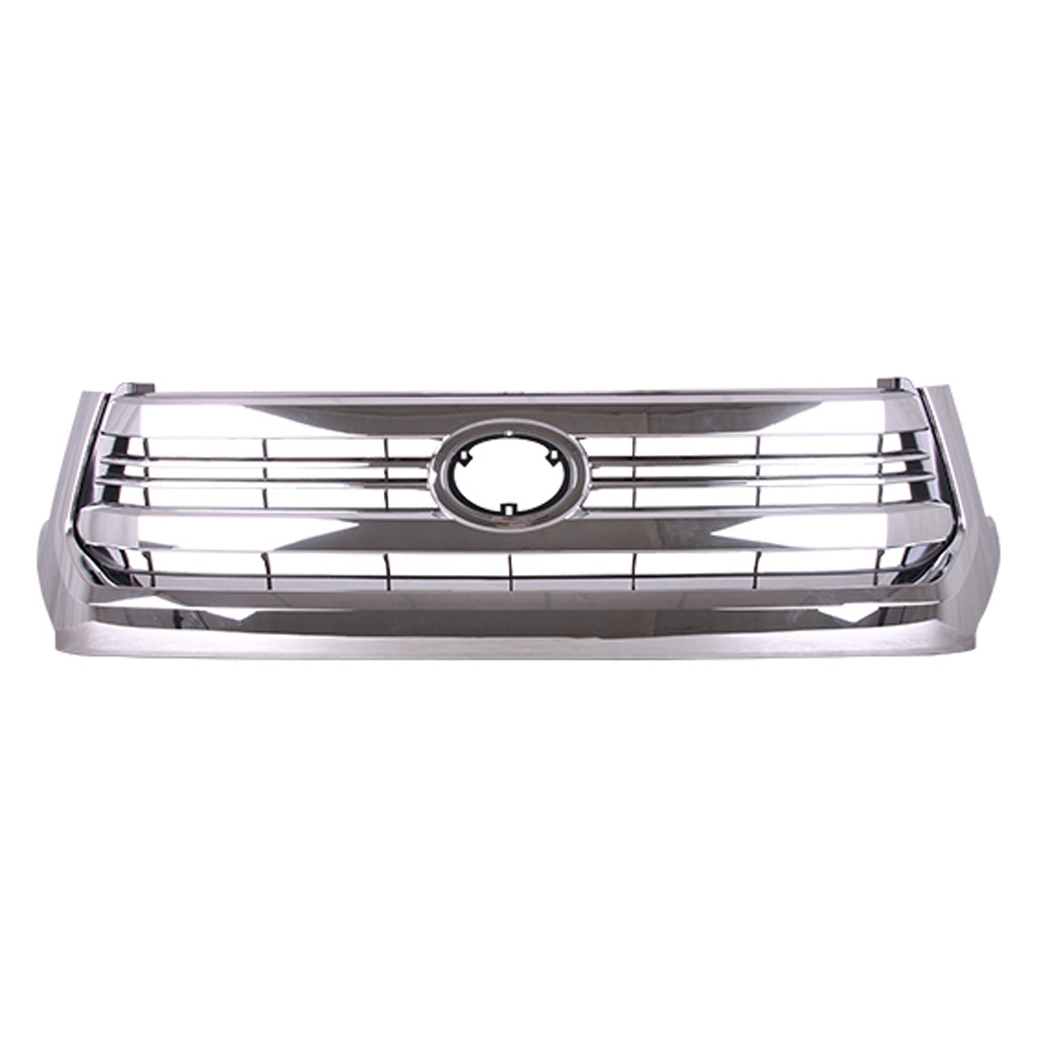 Grille Assembly Round Emblem Mounting Standard Type Chrome for Toyota Tundra 2016–2017