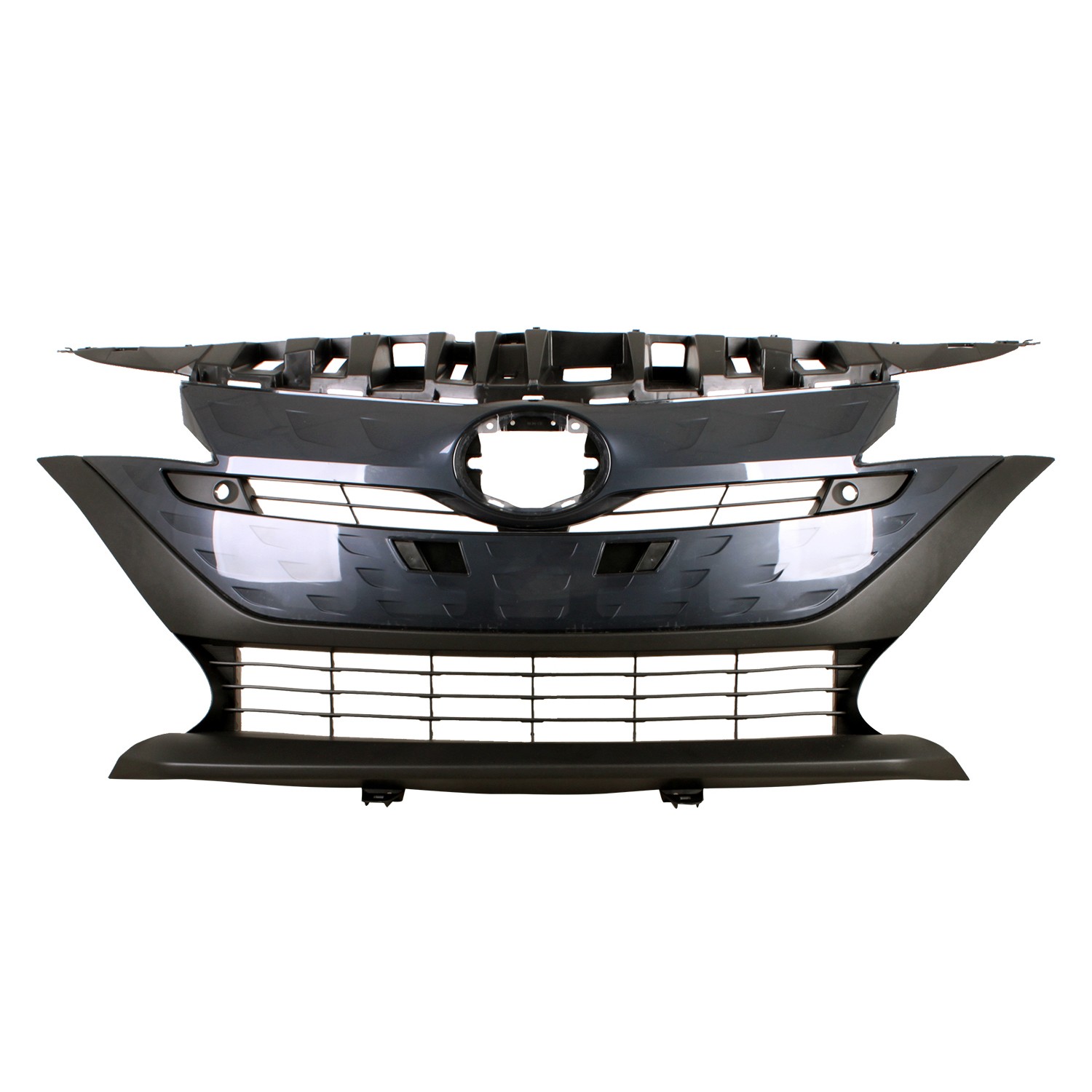 Grille Assembly w/Parking Sensors CAPA for Toyota Prius Prime 2017–2020