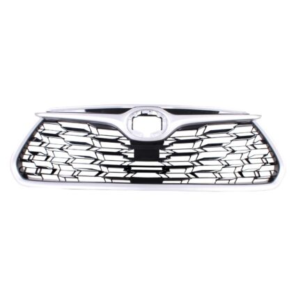 Grille Assembly 531010E360 w/o Front View Camera CAPA for Toyota Highlander L LE Hybrid LE Hybrid XLE XLE 2020–2023