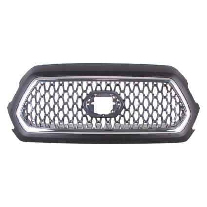 Grille Assembly w/o Trail Edition Emblem Grille Type for Toyota Tacoma TRD Sport TRD Off-Road 2018–2019