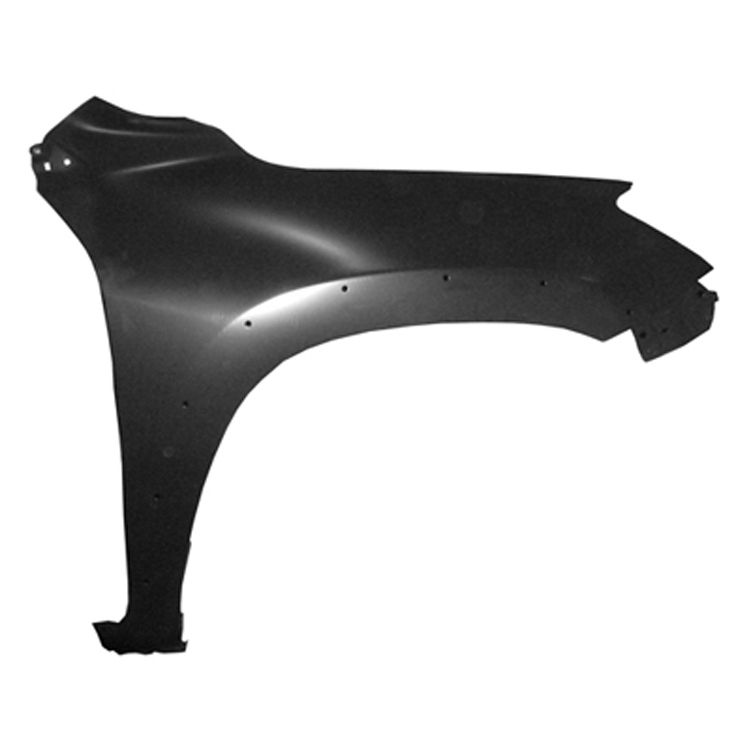 Fender Front Right w/Wheel Opening Flares Japan Built for Toyota RAV4 2009–2012
