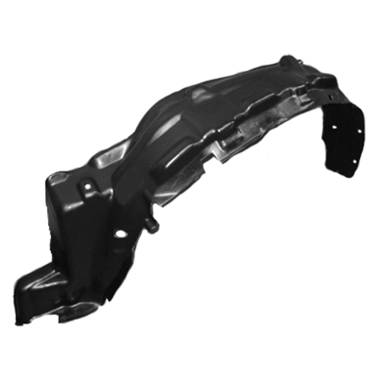 Fender Liner Left w/Steel Bumper for Toyota Tundra Standard Cab Pickup Extended Cab Pickup 2000–2006