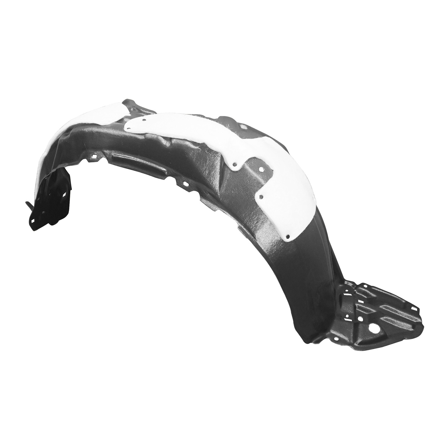Fender Liner Right Type 2 PE/Vacuum Form for Toyota Prius C 2015–2017