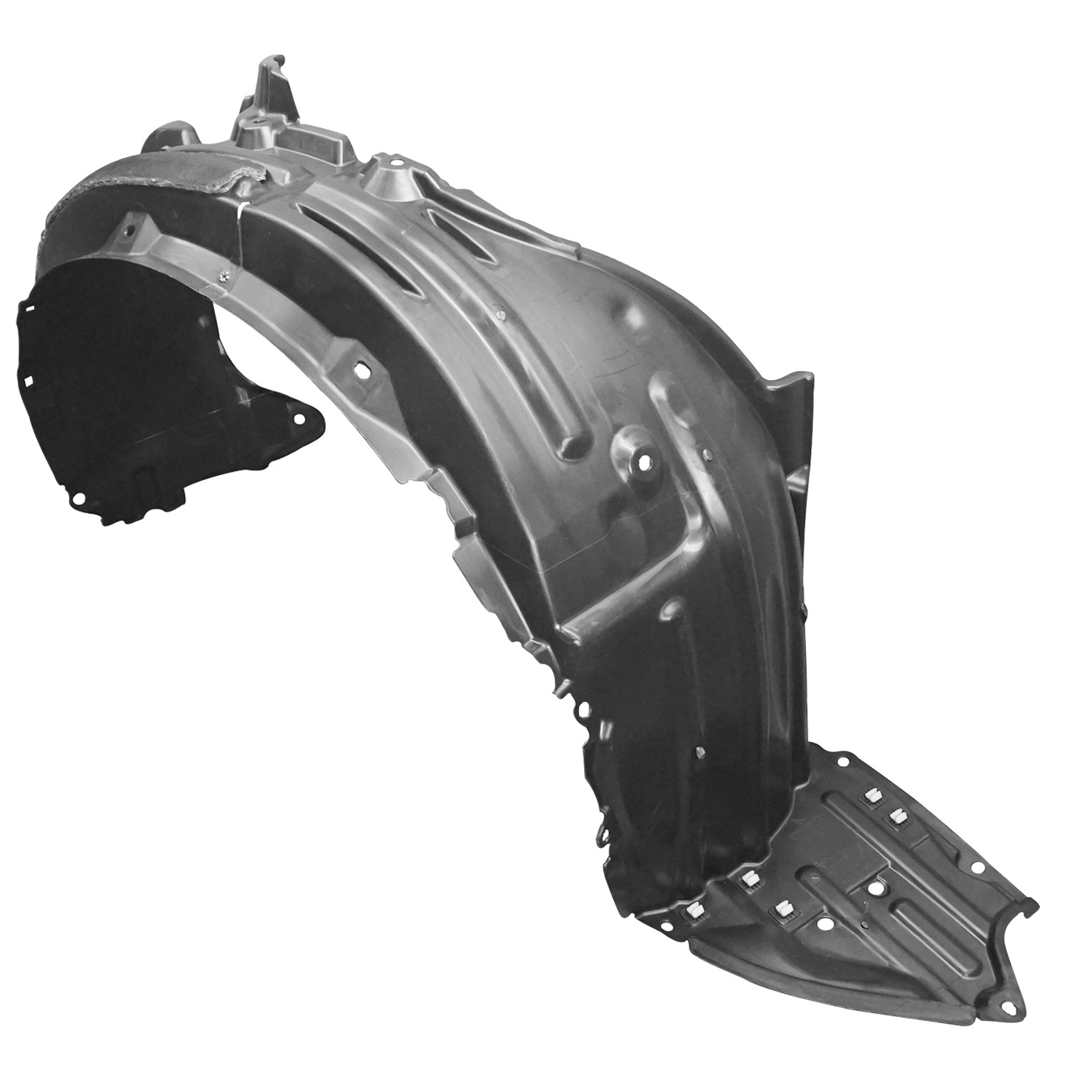 Fender Liner Right w/Insulation Foam PP/Injection Turkey Built CAPA for Toyota C-HR 2019
