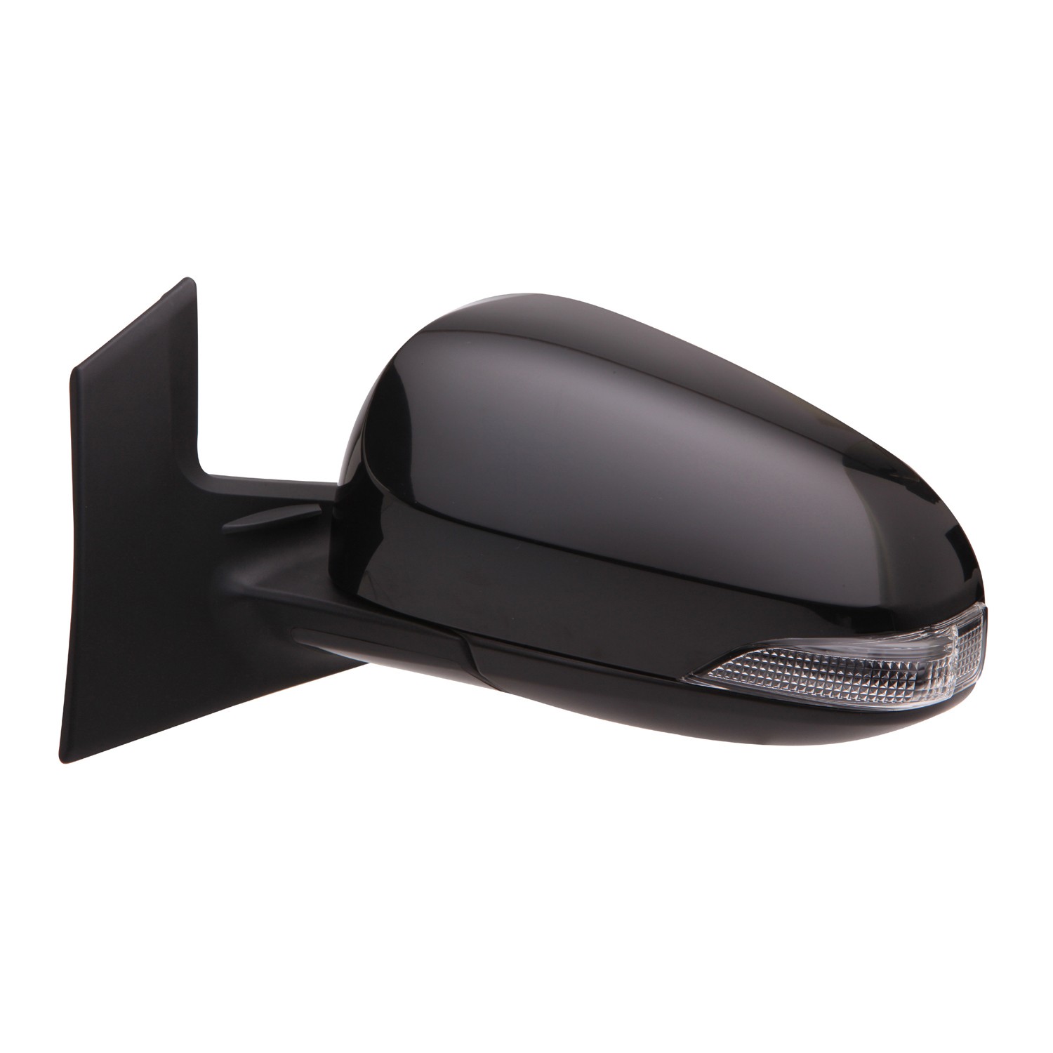 Door Mirror Assembly Left Power Non-Heated w/Cover for Toyota Prius C 2012–2019