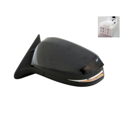 Door Mirror Left w/o Blind Spot Detection w/Cover for Toyota Highlander 2014–2019