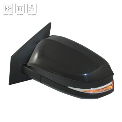 Door Mirror Assembly Left w/Signal Lamp w/o BLIS North America Built for Toyota RAV4 Limited LE XLE 2016–2018