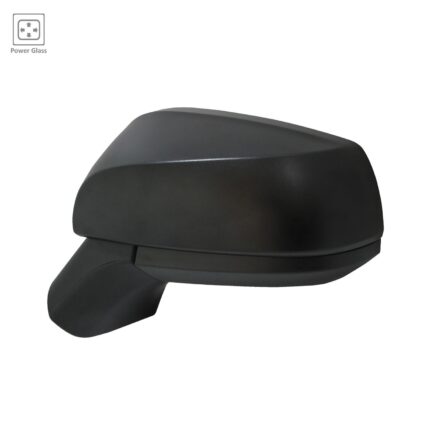 Door Mirror Assembly Left w/o Side View Camera w/o Blind Spot Detection w/Cover Textured for Toyota RAV4 2019–2021