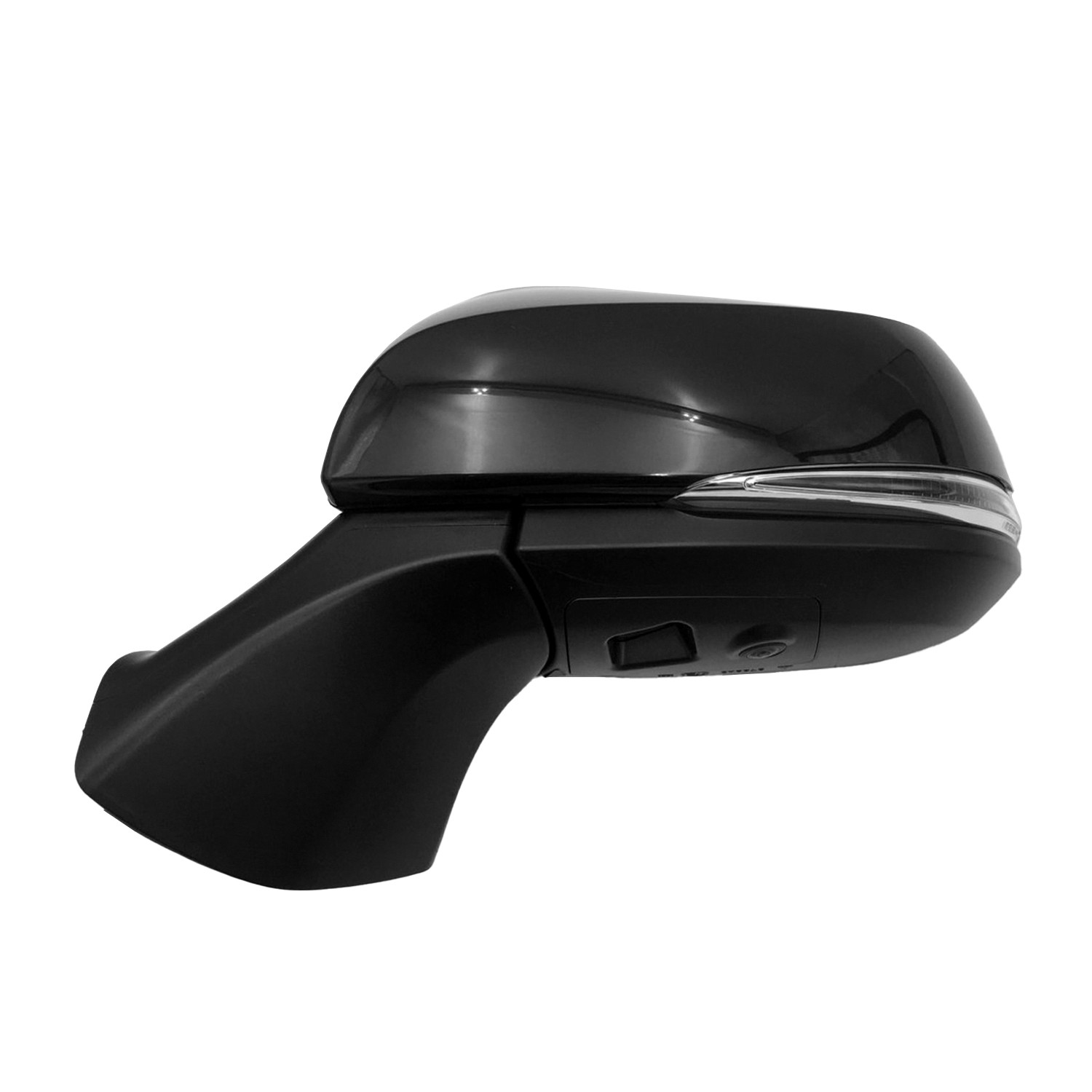 Door Mirror Assembly Left w/Side View Camera w/Cover for Toyota Highlander 2020–2021