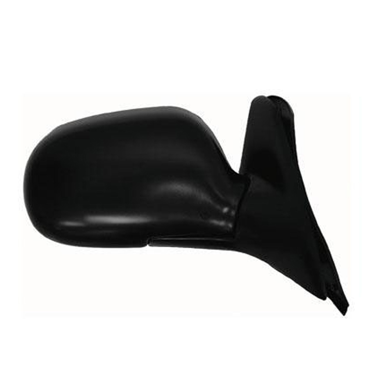 Door Mirror Assembly Right Black for Toyota Corolla Sedan Base 1993–1997