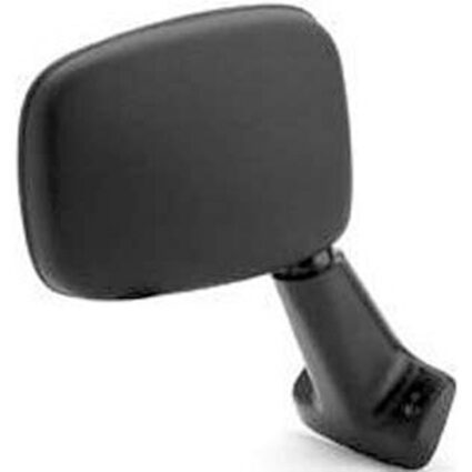 Door Mirror Assembly Right Door Mount Foldaway Black for Toyota Pickup 1984–1986