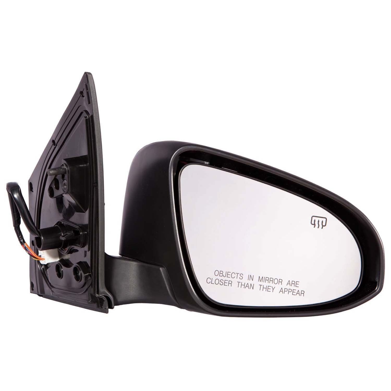 Door Mirror Assembly Right Power Heated w/Signal Lamp for Toyota Corolla 2014–2019