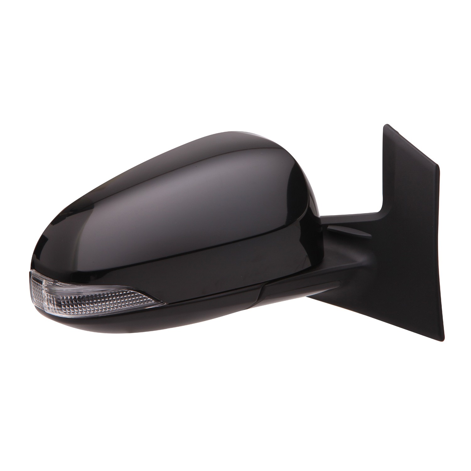 Door Mirror Assembly Right Power Non-Heated w/Cover for Toyota Prius C 2012–2019