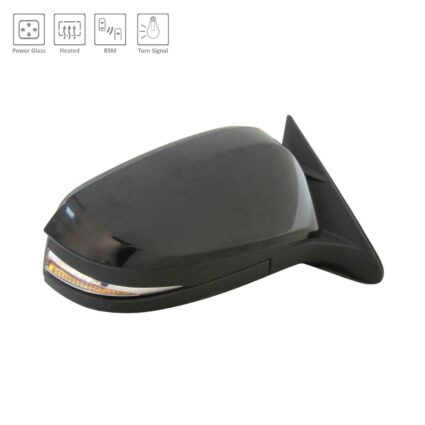 Door Mirror Assembly Right w/o Around View Monitor w/BSD w/o Memory w/Cover for Toyota Highlander 2017–2019
