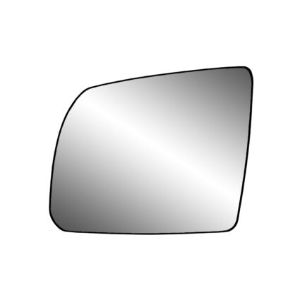 Door Mirror Glass Left w/o Cold Climate Spec Flat for Toyota Sequoia Tundra
