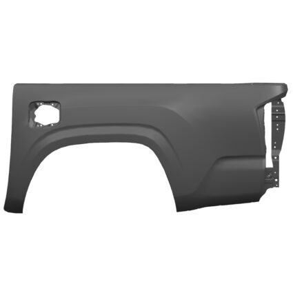 Truck Bed Panel Left w/o Wheel Opening Mouldings Outer Panel Assembly for Toyota Tacoma Crew Cab Pickup 2016–2023