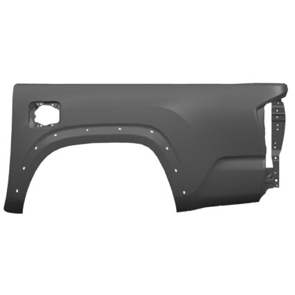 Truck Bed Panel Left w/Wheel Opening Mouldings 5 Foot Bed Outer Panel Assembly CAPA for Toyota Tacoma Crew Cab Pickup 2016–2023