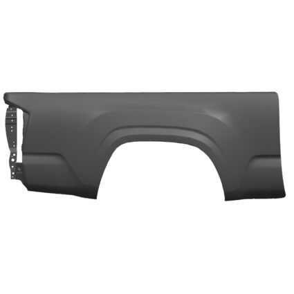 Truck Bed Panel Right w/o Wheel Opening Mouldings Outer Panel Assembly CAPA for Toyota Tacoma Extended Cab Pickup 2016–2023