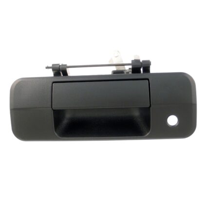 Tailgate Handle Rear w/o Rear Camera Textured Black for Toyota Tundra 2007–2013