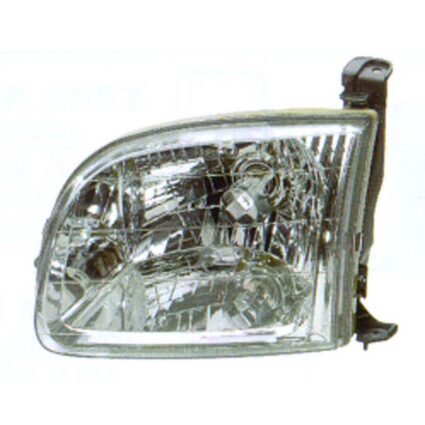 Headlight Assembly Composite Left for Toyota Tundra Standard Cab Pickup 2000–2004