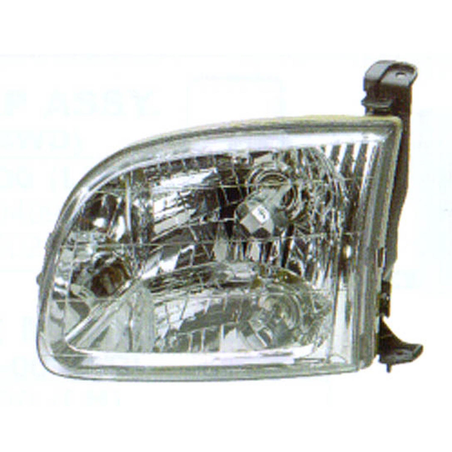 Headlight Assembly Composite Left for Toyota Tundra Standard Cab Pickup 2000–2004
