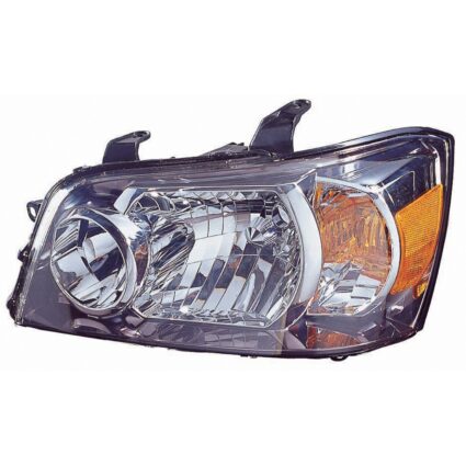 Headlight Assembly Composite Left w/o Bulbs CAPA for Toyota Highlander 2004–2006