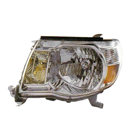 Headlight Assembly Composite Left Type 2 w/o Sport Pkg for Toyota Tacoma 2005–2011