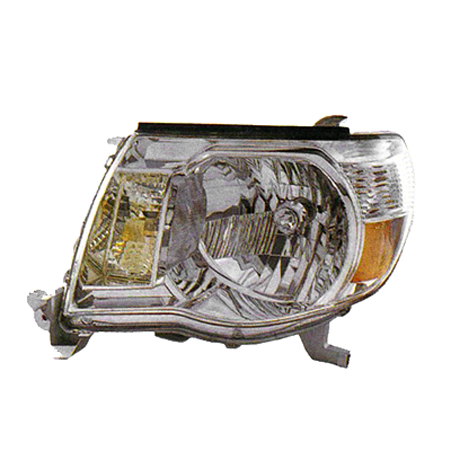 Headlight Assembly Composite Left Type 2 w/o Sport Pkg for Toyota Tacoma 2005–2011
