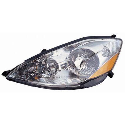 Headlight Assembly Composite Left w/o HID CAPA for Toyota Sienna 2006–2010