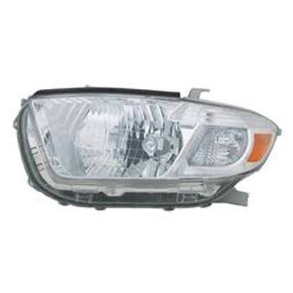 Headlight Assembly Composite Left Japan Built for Toyota Highlander Limited Base 2008–2010