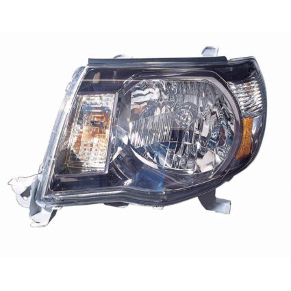Headlight Assembly Composite Left Type 1 w/Sport Pkg CAPA for Toyota Tacoma X-Runner Pre Runner Base Prerunner SR5 Prerunner TRD Sport Prerunner 2005–2011