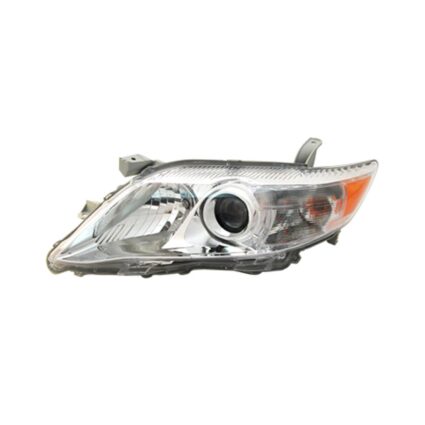Headlight Assembly Composite Left USA Built CAPA for Toyota Camry Base LE XLE 2010–2011