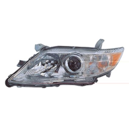 Headlight Assembly Composite Left USA Built for Toyota Camry Base LE XLE 2010–2011