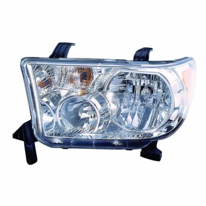 Headlight Assembly Composite Left w/Level Adjuster CAPA for Toyota Tundra 2009–2013