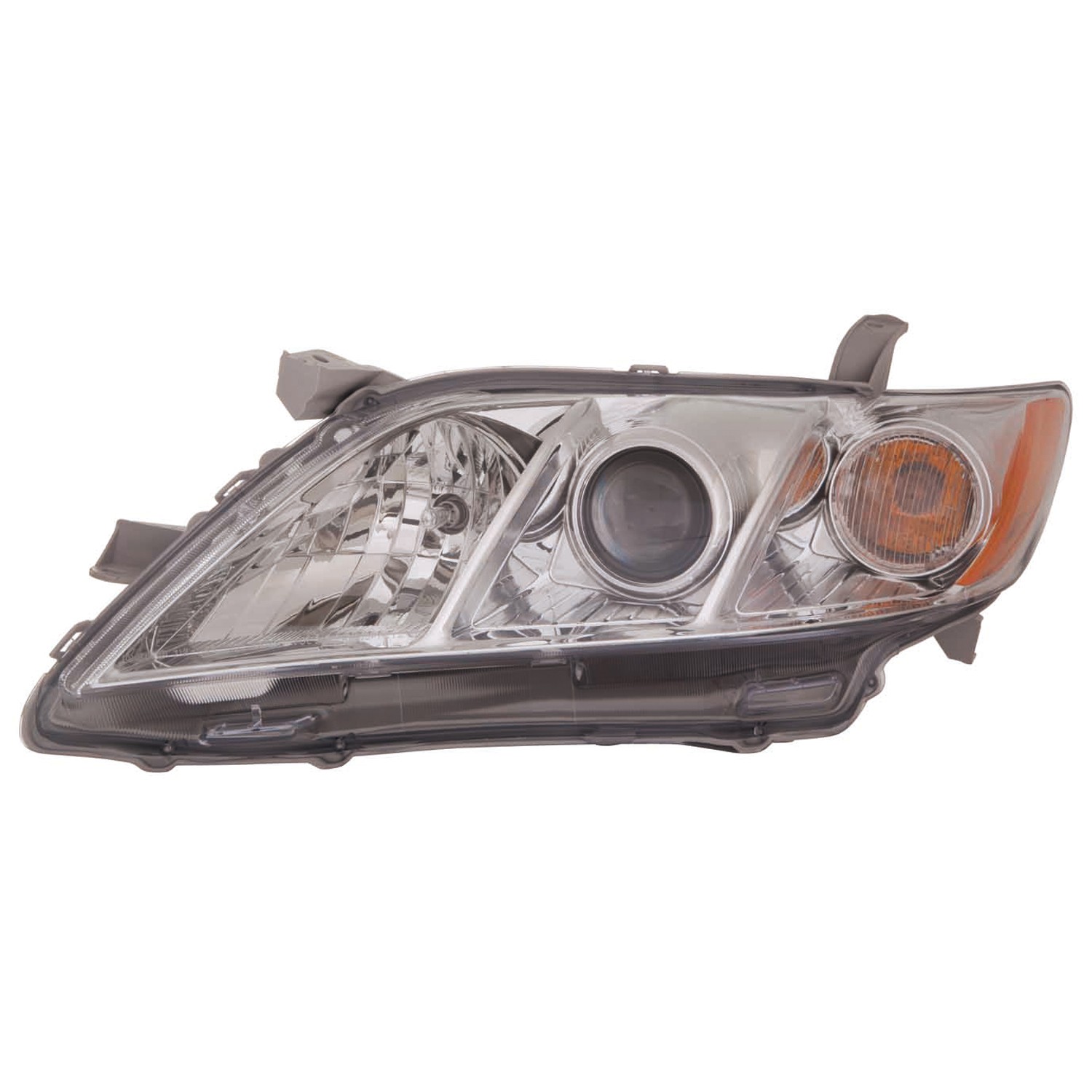 Headlight Assembly Composite Left USA Built CAPA for Toyota Camry LE XLE CE Base 2007–2009