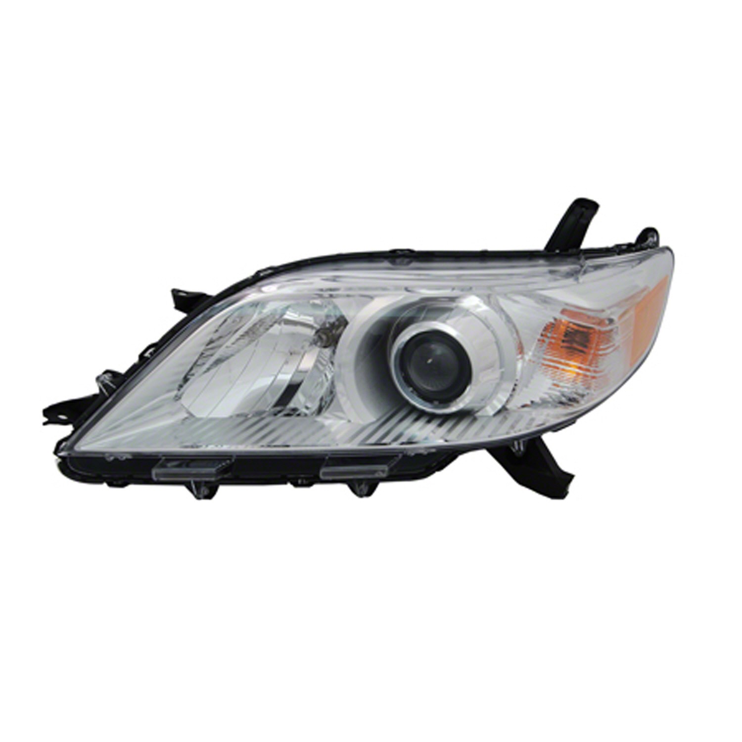 Headlight Assembly Composite Left Halogen w/o LED DRL for Toyota Sienna Limited Base LE XLE L 2011–2020
