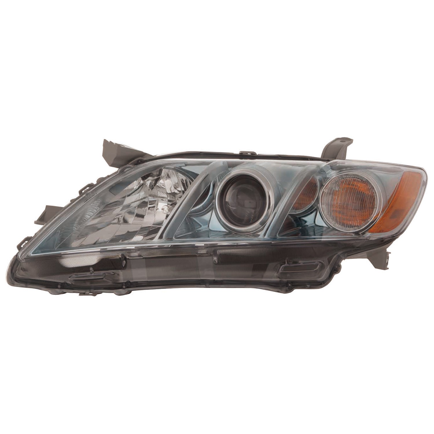 Headlight Assembly Composite Left USA Built CAPA for Toyota Camry Hybrid 2007–2009