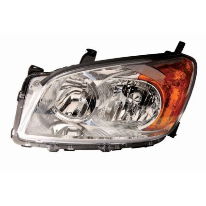 Headlight Assembly Composite Left USA Built CAPA for Toyota RAV4 Limited Base 2009–2012