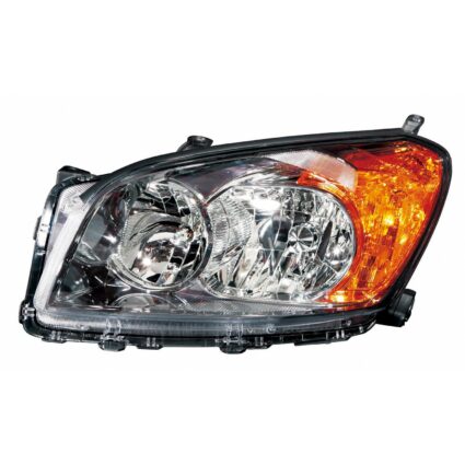 Headlight Assembly Composite Left USA Built CAPA for Toyota RAV4 Sport 2009–2012