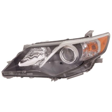 Headlight Assembly Composite Left Halogen CAPA for Toyota Camry SE SE Sport 2012–2014
