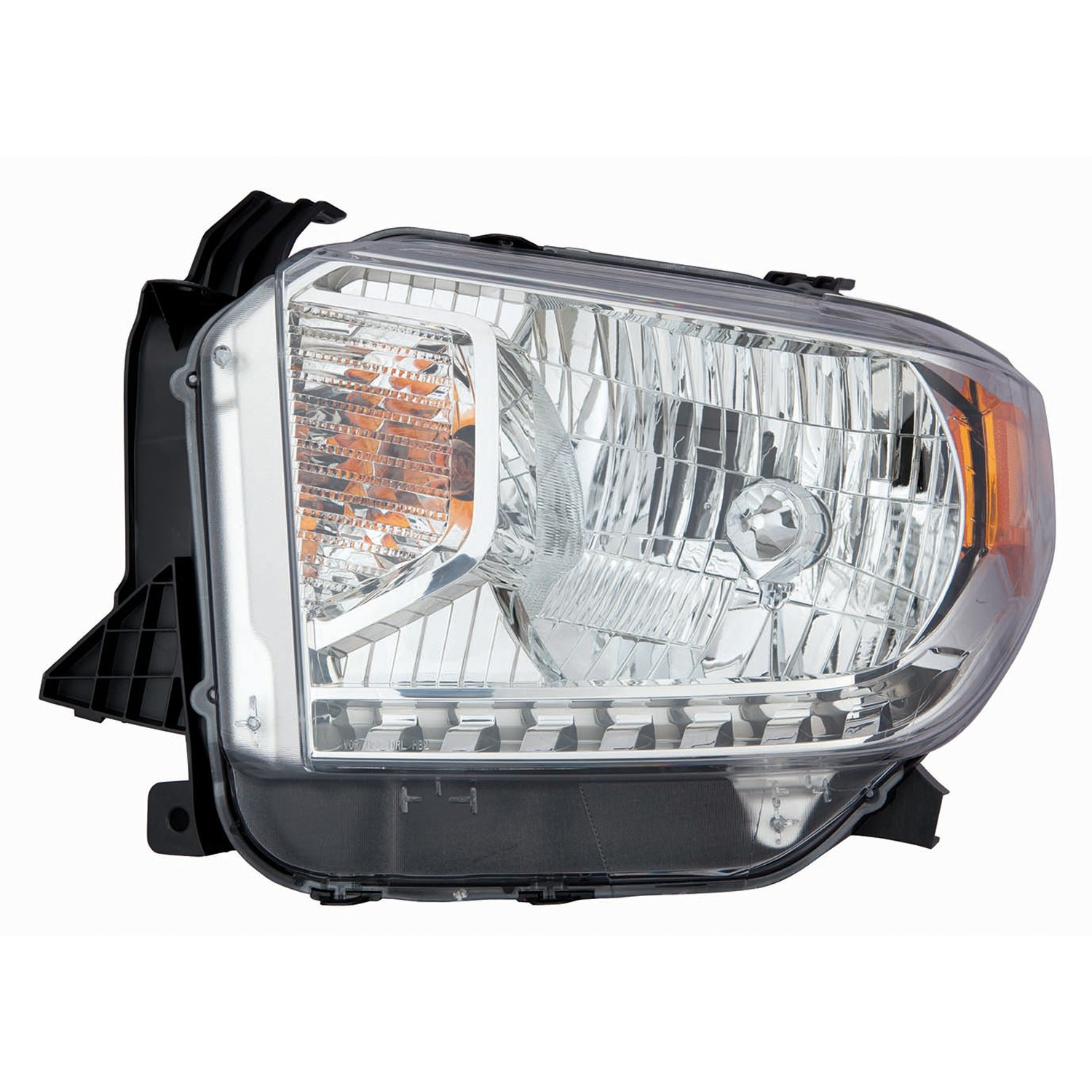 Headlight Assembly Composite Left Halogen w/o Level Adjuster CAPA for Toyota Tundra Limited SR SR5 2014–2015