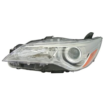Headlight Assembly Composite Left Halogen CAPA for Toyota Camry LE Hybrid LE Hybrid XLE XLE 2015–2017